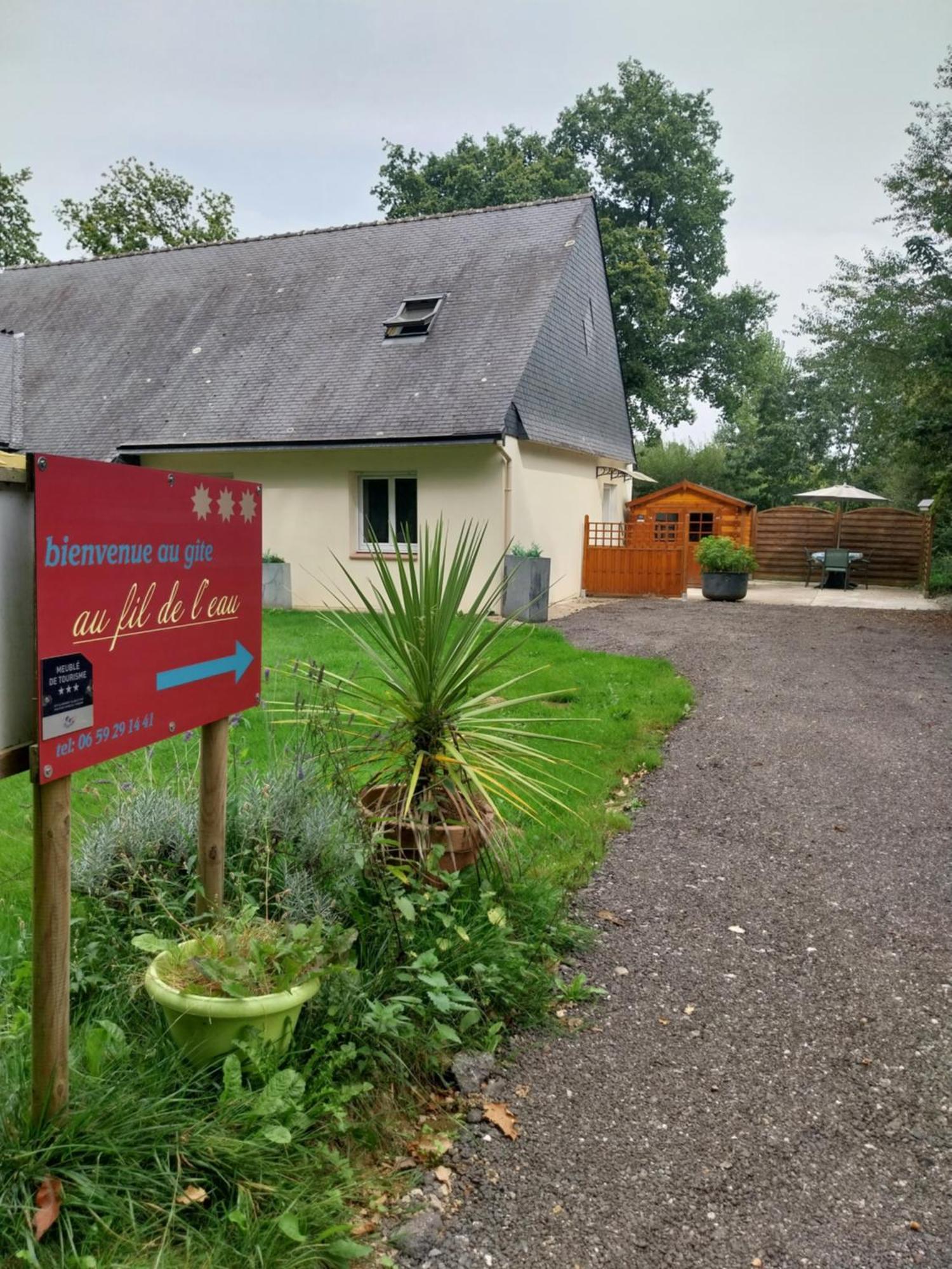 Vila Au Fil De L'Eau Rohan Exteriér fotografie